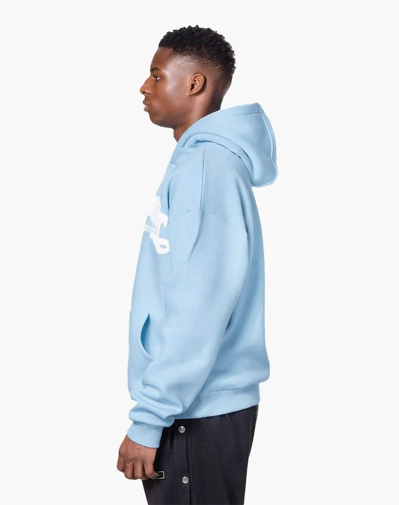 STATEMENT HOODIE (ICE BLUE)