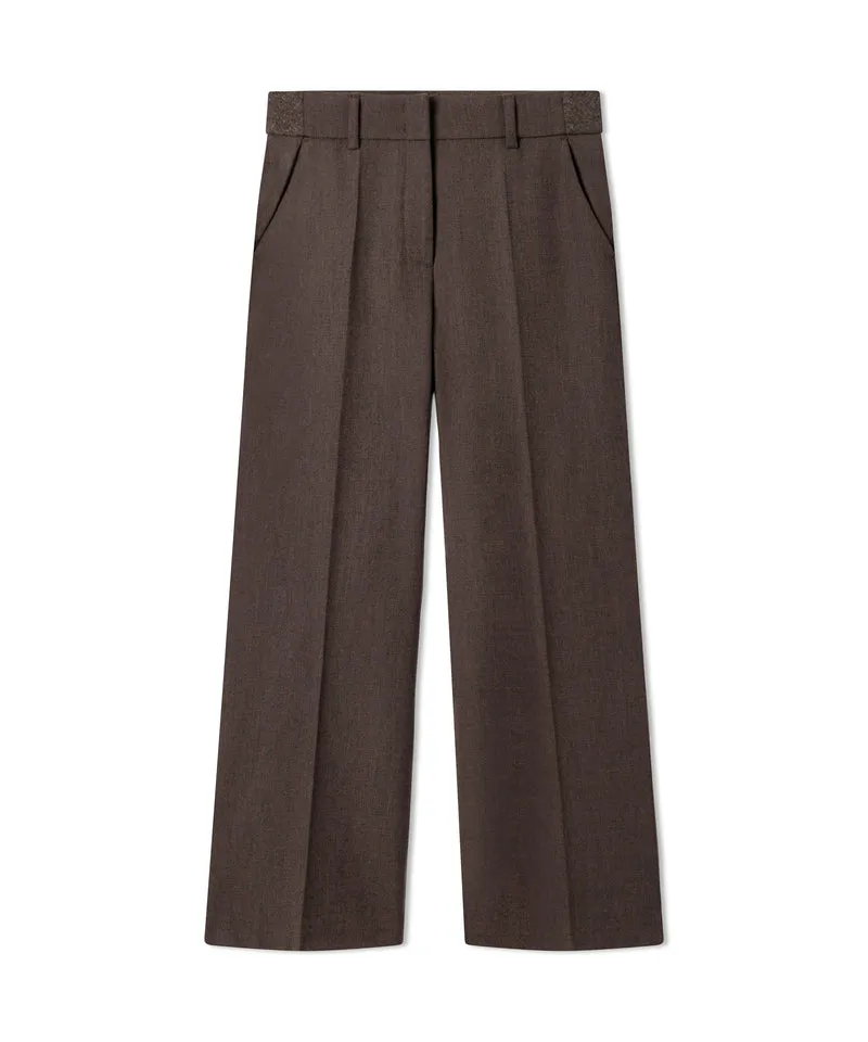 Pantalon 3/4 à jambes larges California