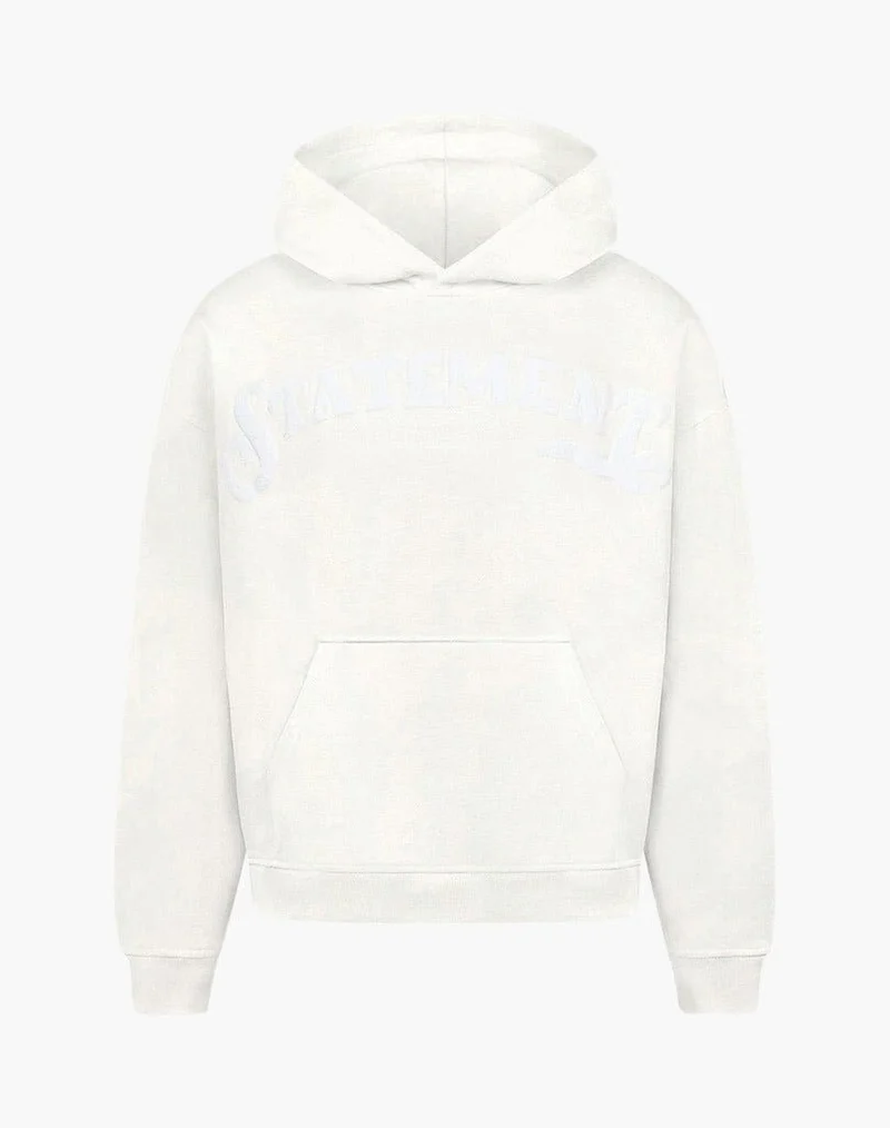 STATEMENT HOODIE (CREAM WHITE)