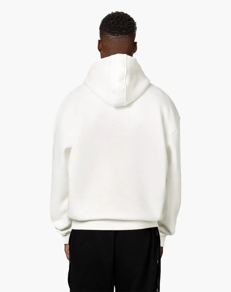 STATEMENT HOODIE (CREAM WHITE)