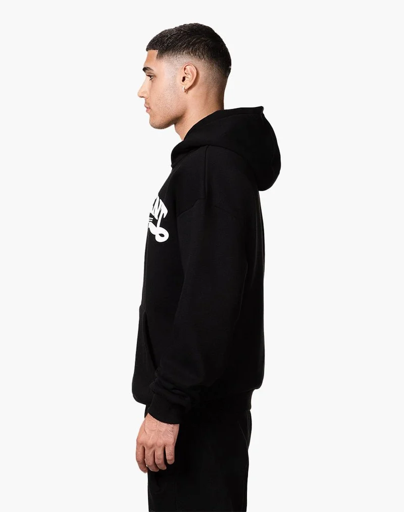 STATEMENT ZIP-HOODIE (BLACK)