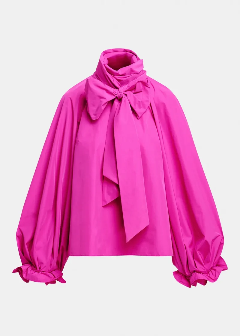 Blouse ample à col lavallière Keily