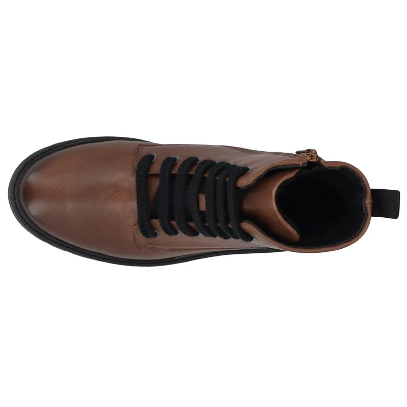 Solidus Schnür-Stiefeletten braun