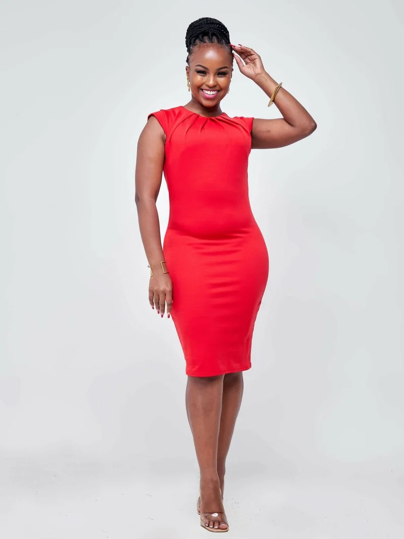 The Fashion Frenzy Bodycon - Red