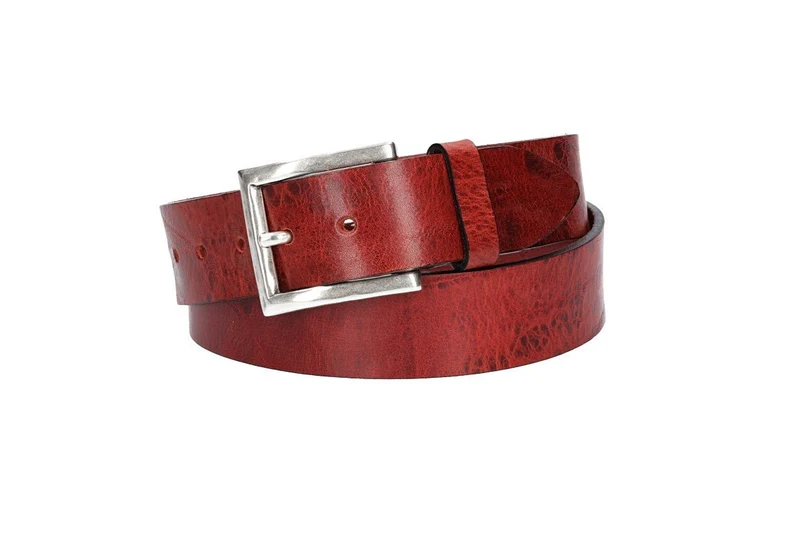 Leder Bazlen Gürtel braun