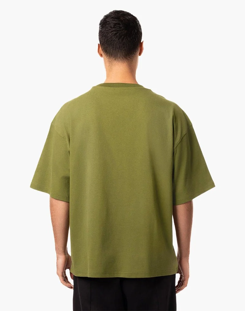 OVERSIZED TEE (OLIVE GREEN)
