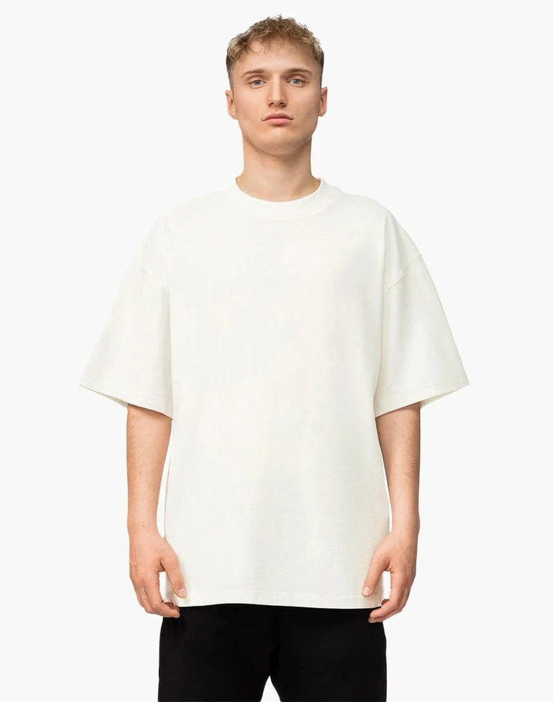 OVERSIZED TEE (CREAM WHITE)