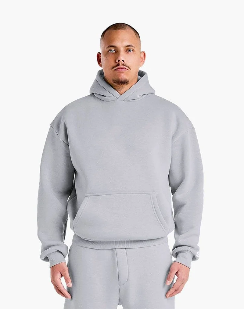 BASIC HOODIE (GREY)