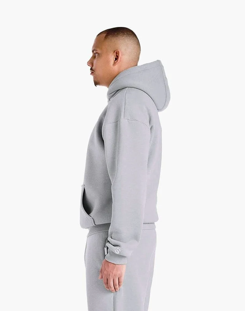 BASIC HOODIE (GREY)