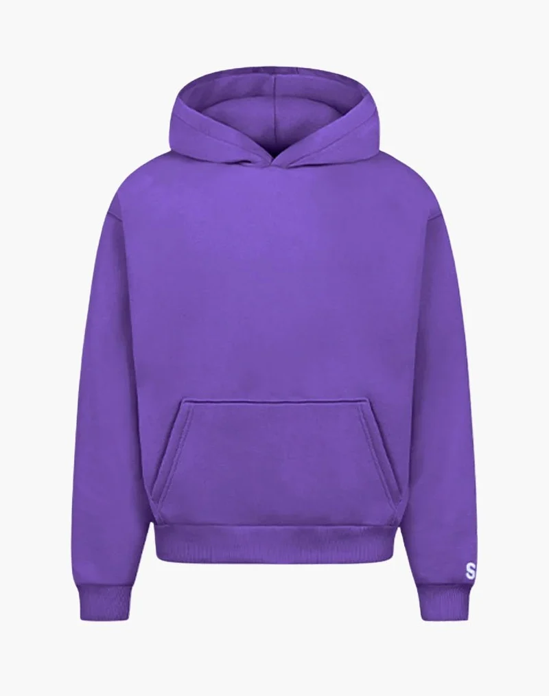 BASIC HOODIE (DARK PURPLE)