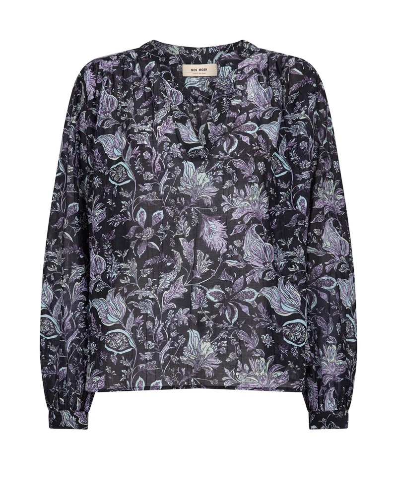Chemisier léger à imprimé floral Tenca Fleura