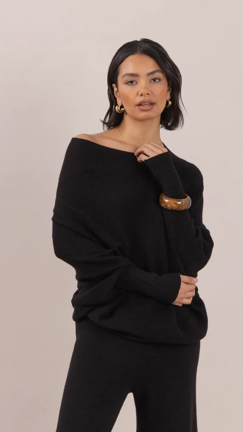 Pull ample à encolure modulable Natalie