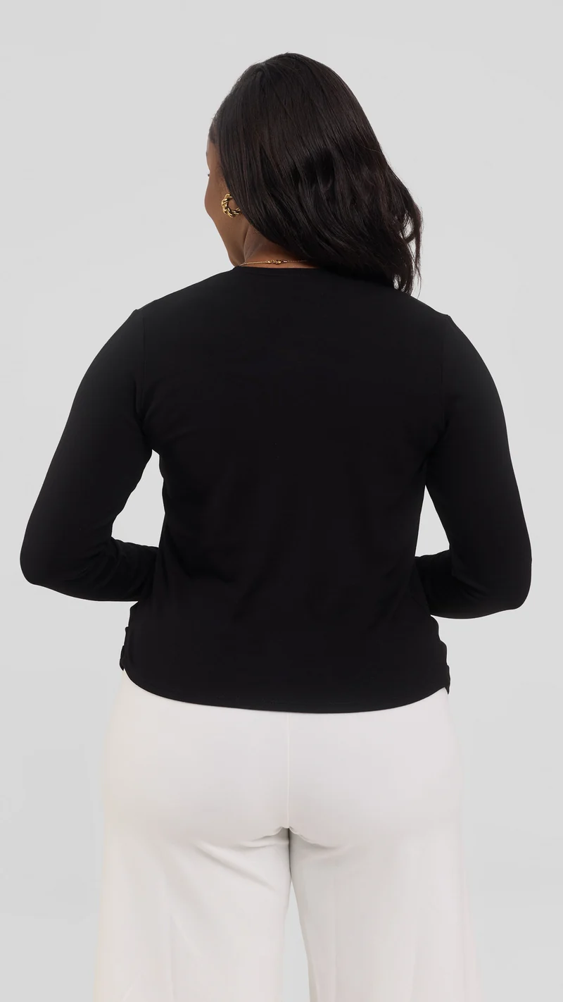 Vivo Everyday Sienna Waterfall in Jersey - Black