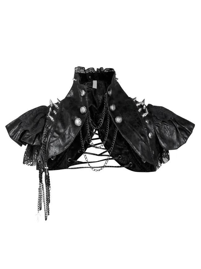 Steampunk Kostümzubehör Gothic Schal Bolero Shrug Jacket