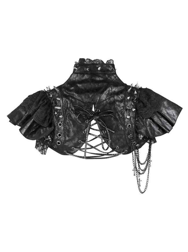 Steampunk Kostümzubehör Gothic Schal Bolero Shrug Jacket