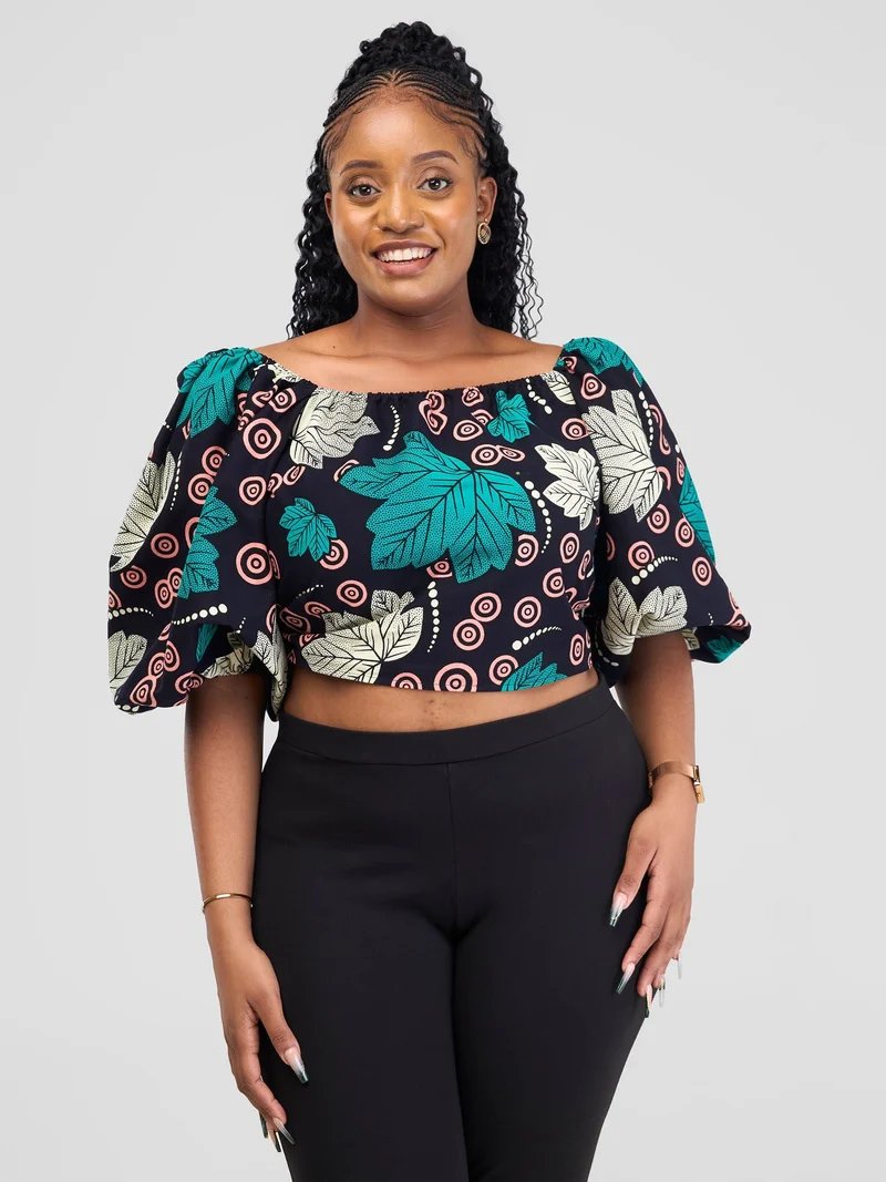 Vivo 2-Way Wrap Top - Lira Print