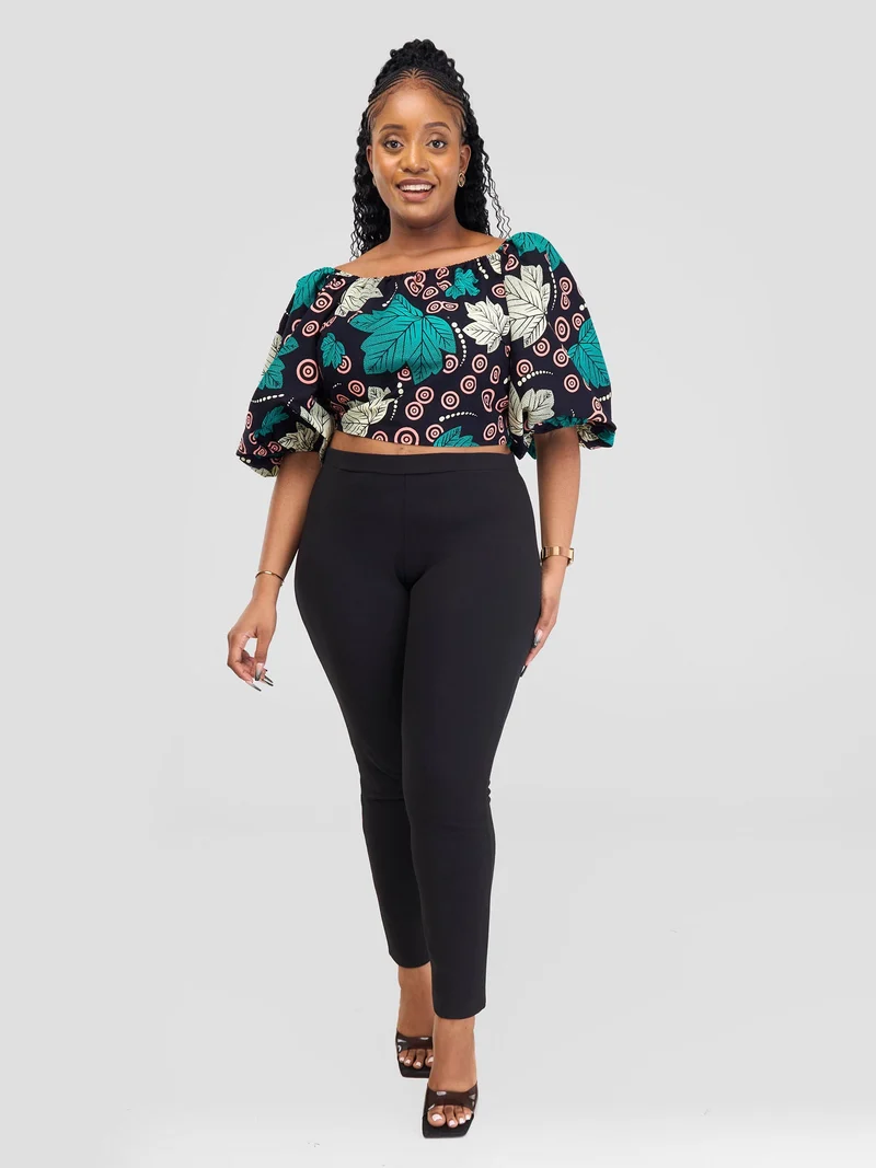 Vivo 2-Way Wrap Top - Lira Print