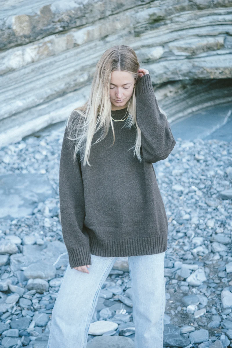 Wollpullover Toni Braun