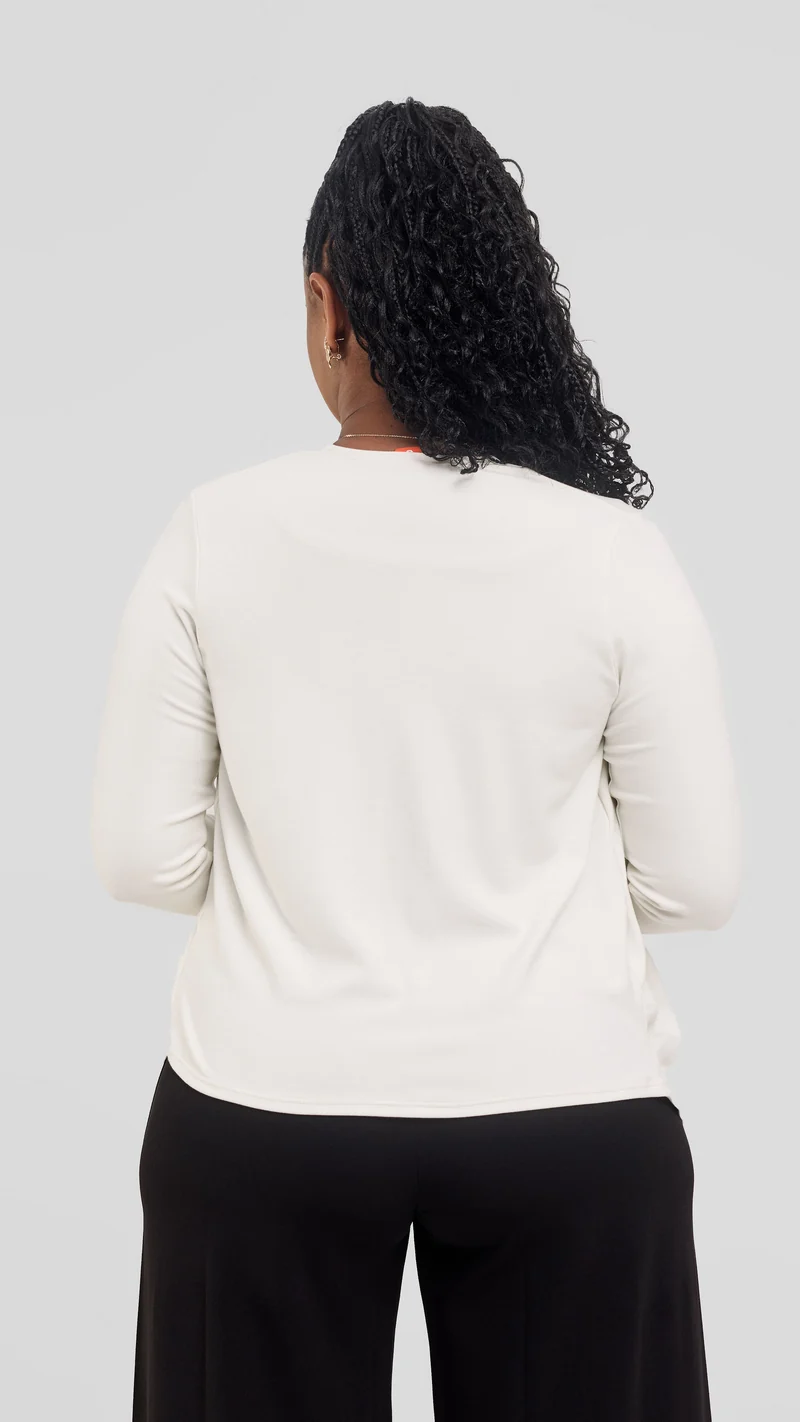 Vivo Everyday Sienna Waterfall in Jersey - Off White