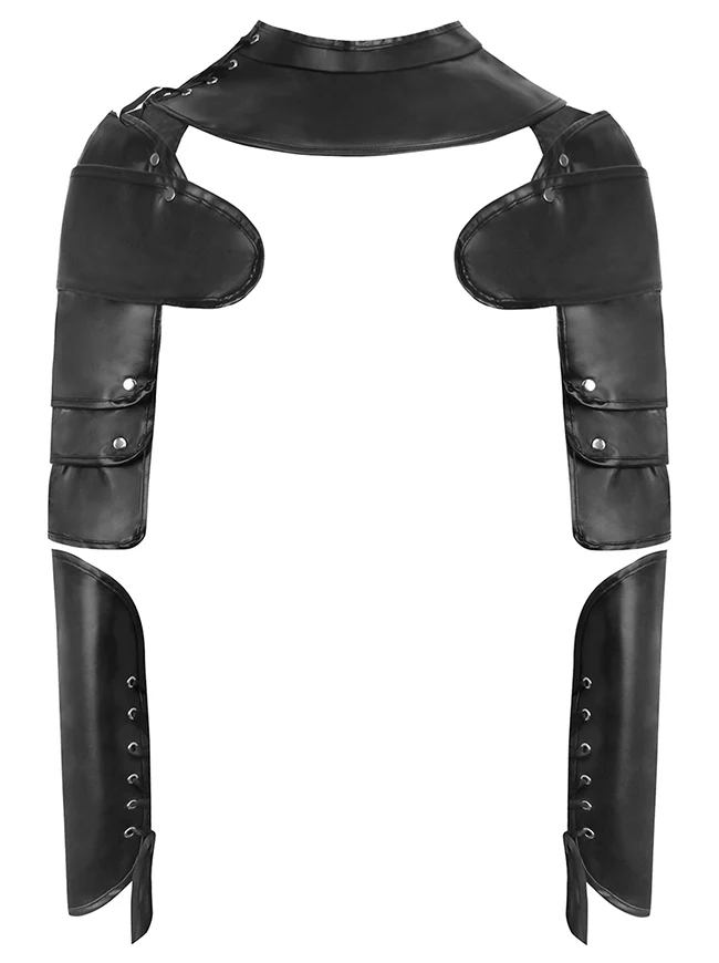 Steampunk Gothic Schulter Bolero Rüstung Armschützer Armschienen