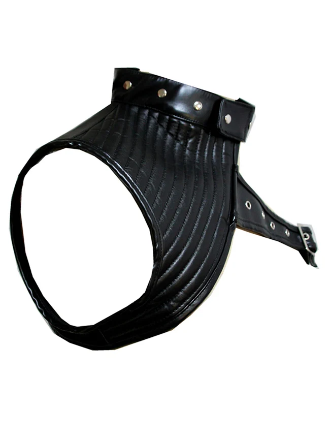 Steampunk Kostüm Zubehör PU Leder Eine Schulter Rüstung Pauldron