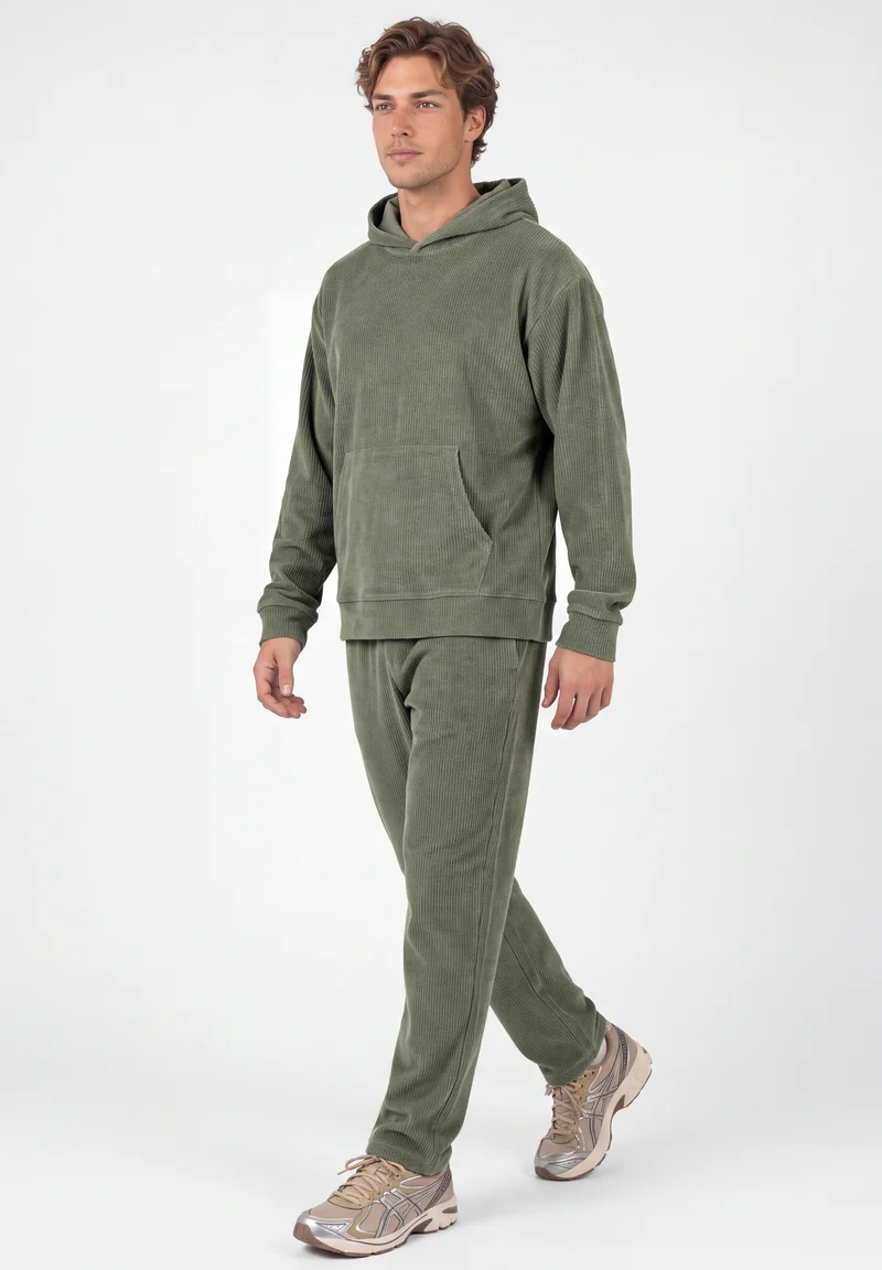 Cord-Sweathose aus Bio-Baumwolle