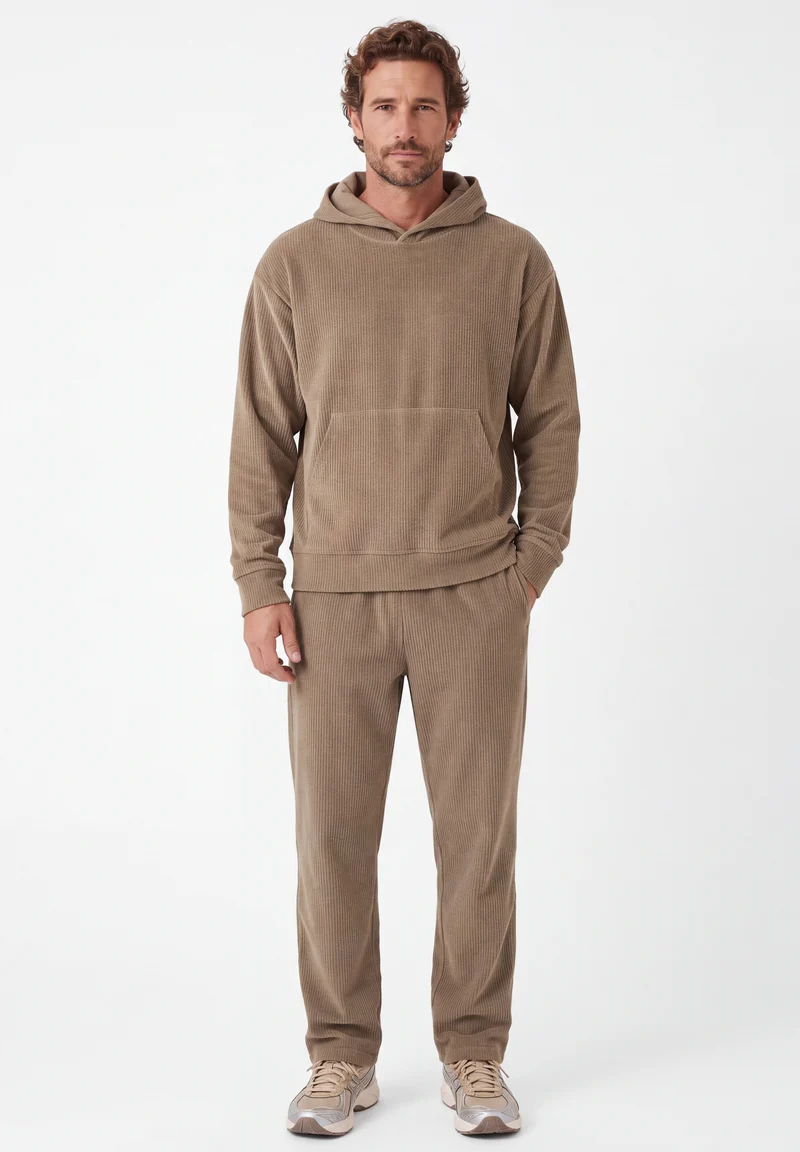 Cord-Sweathose aus Bio-Baumwolle