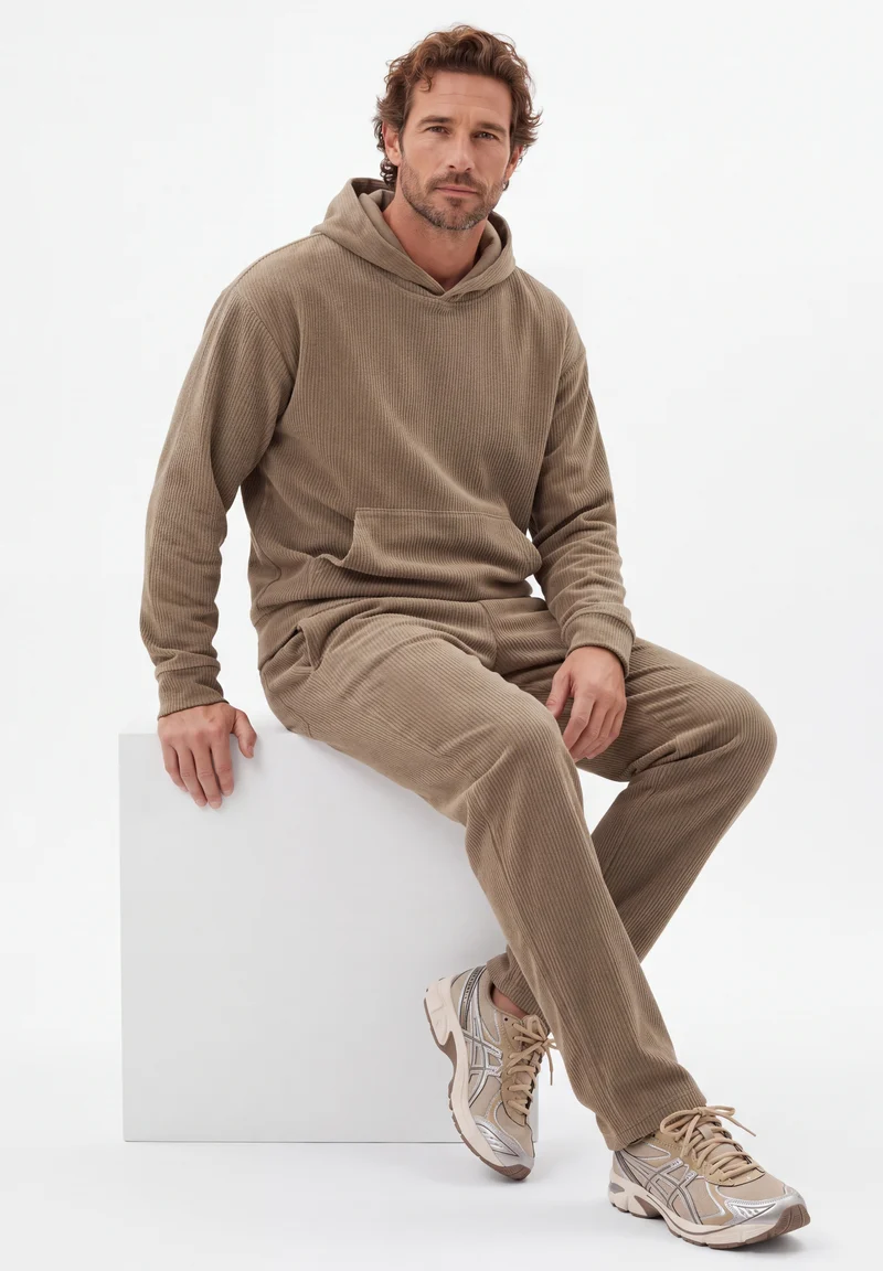Cord-Sweathose aus Bio-Baumwolle