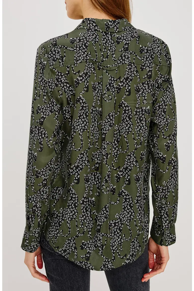 Chemise fluide à imprimé de Jaguar Alyssa