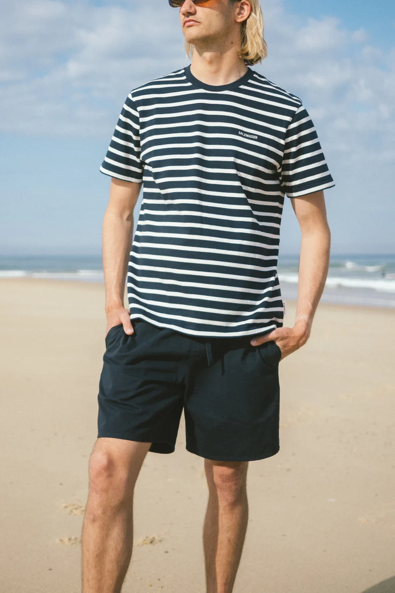 Heavy T-Shirt Jasper Navy-Undyed