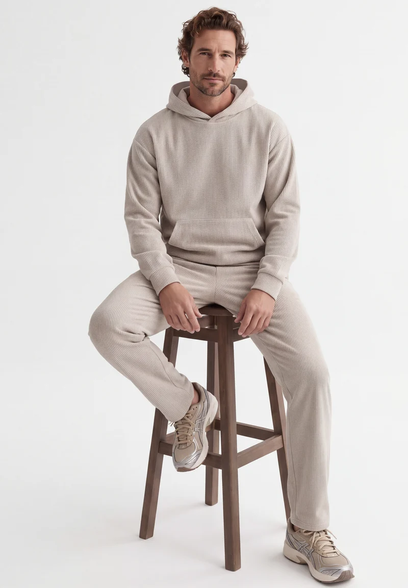 Cord-Sweathose aus Bio-Baumwolle