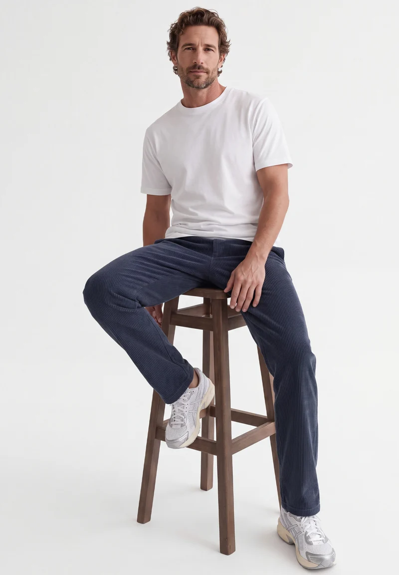 Cord-Sweathose aus Bio-Baumwolle