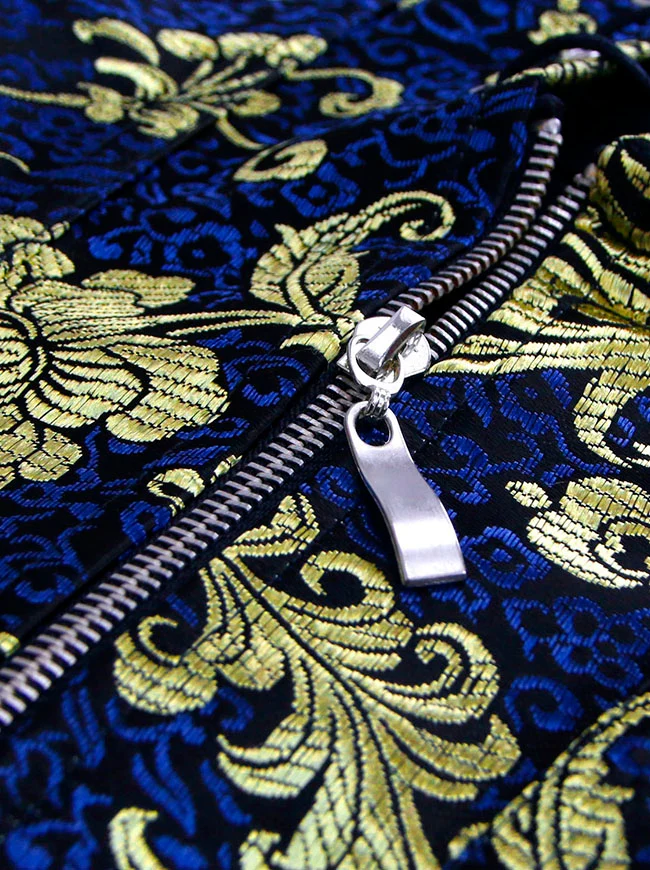 Renaissance Schnürung Vintage Boned Bustier Korsett mit Strumpfbändern