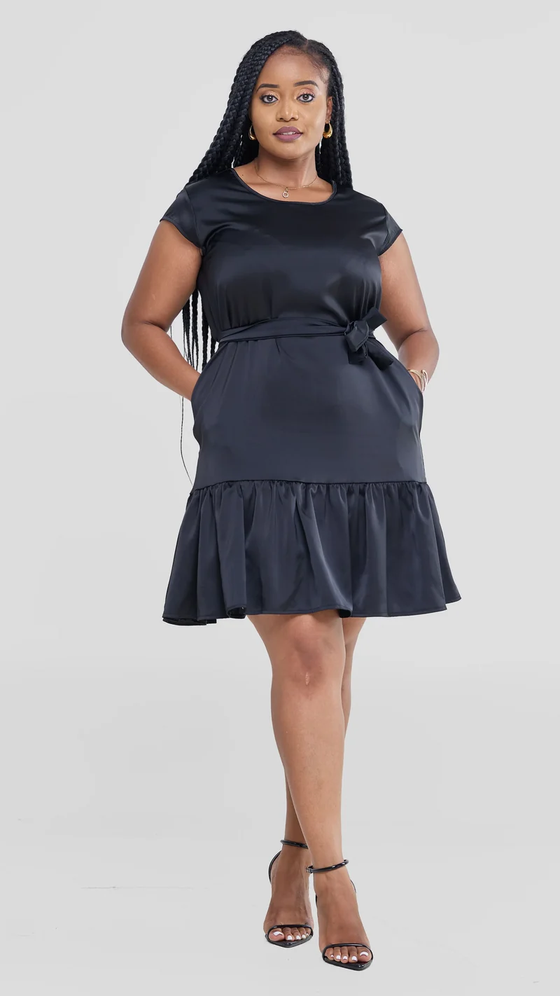 Lizola Miah Shift Dress - Black