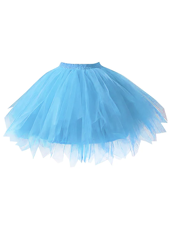 Vintage, wunderschöner, mehrlagiger Ballett-Tutu-Rock aus Mesh für Halloween