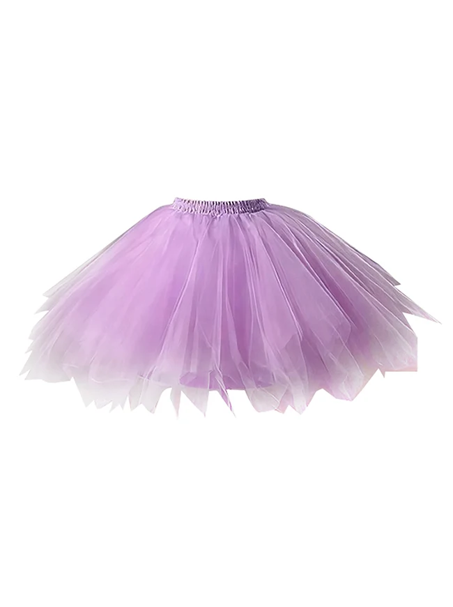 Vintage, wunderschöner, mehrlagiger Ballett-Tutu-Rock aus Mesh für Halloween