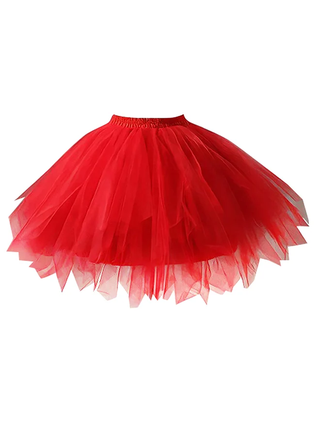 Vintage, wunderschöner, mehrlagiger Ballett-Tutu-Rock aus Mesh für Halloween