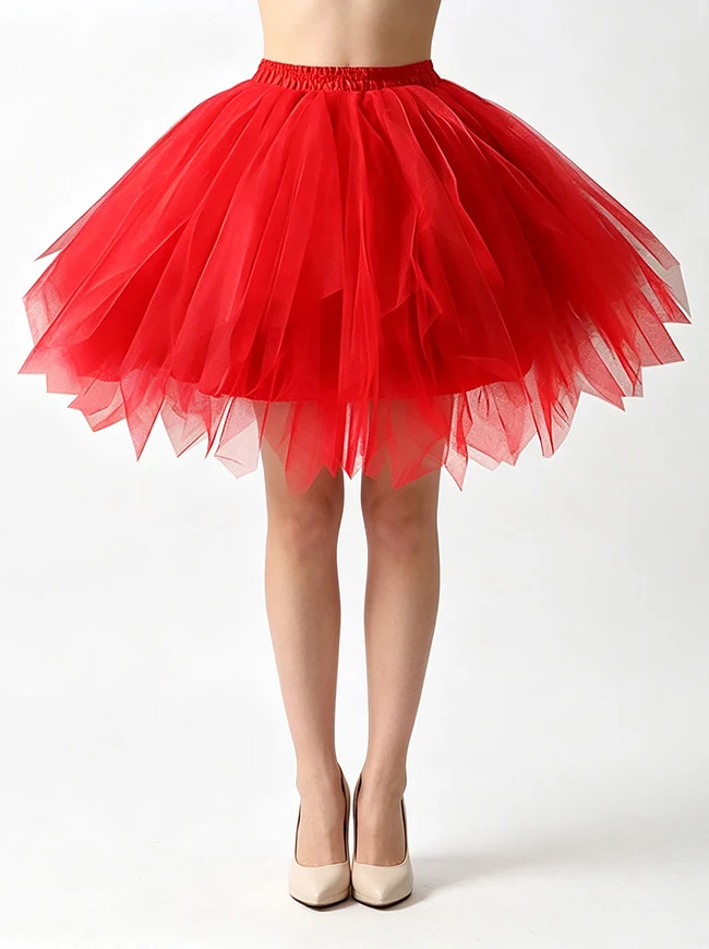 Vintage, wunderschöner, mehrlagiger Ballett-Tutu-Rock aus Mesh für Halloween