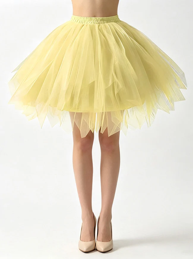 Vintage, wunderschöner, mehrlagiger Ballett-Tutu-Rock aus Mesh für Halloween