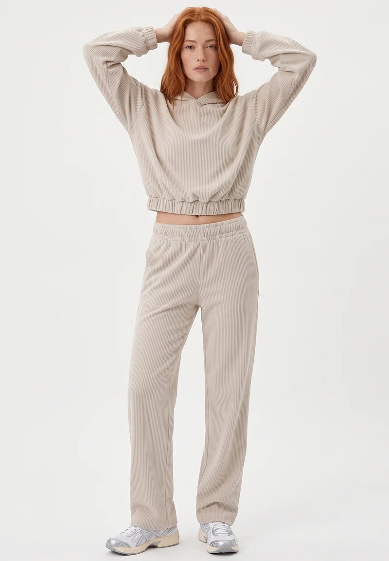 Cord-Sweathose aus Bio-Baumwolle