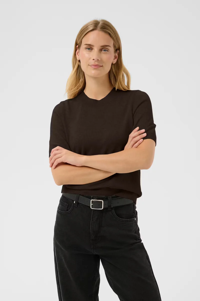 Pull doux à manches courtes Everlotta