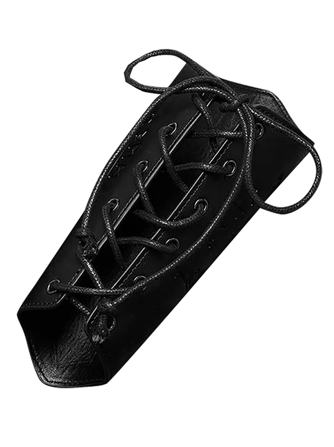 Charmian Mittelalter Lederhandschuh Armband Handgelenk Rüstung Wikinger Vambrace Bogenschießen Armschienen