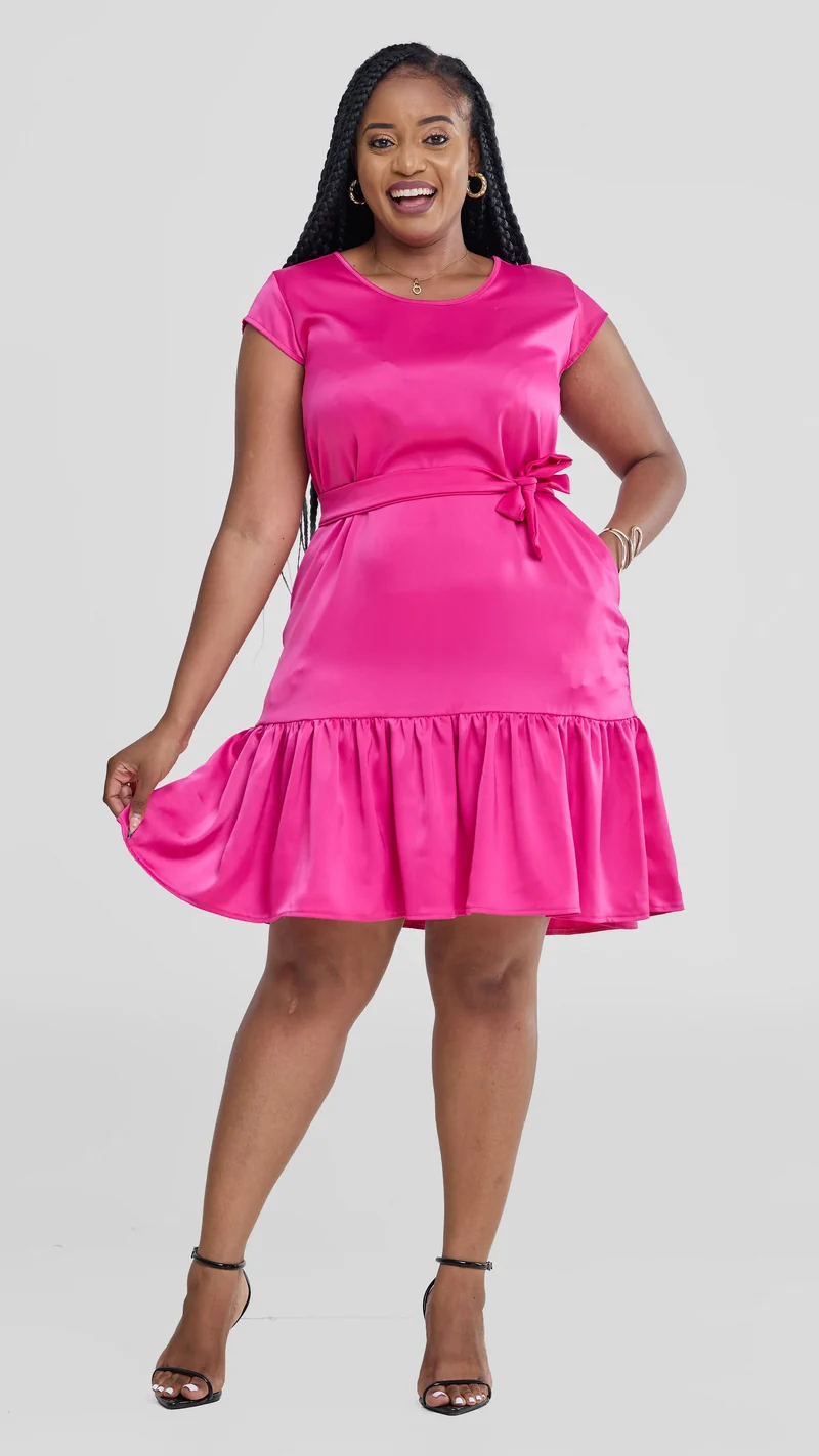 Lizola Meredith Shift Dress - Pink