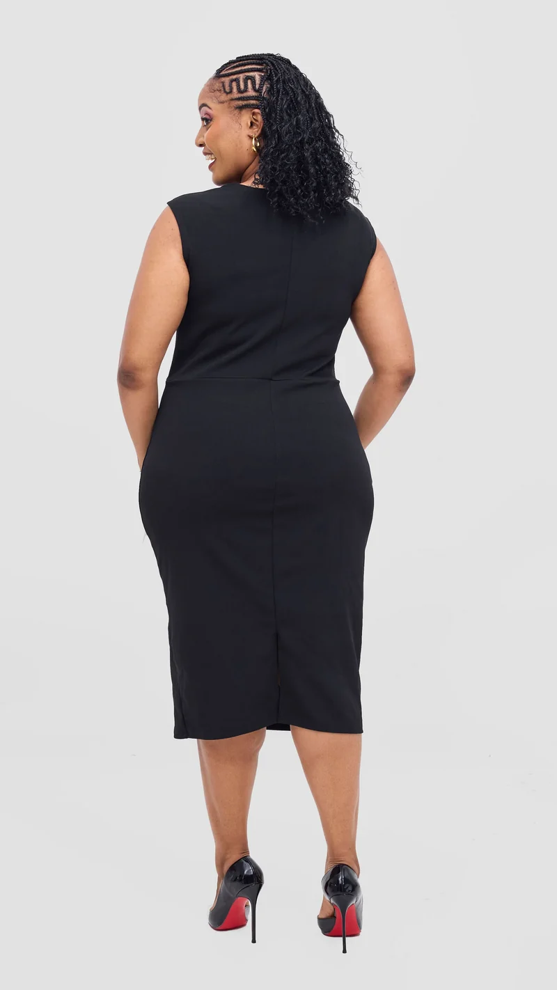Lizola Adelyn Bodycon Dress - Black