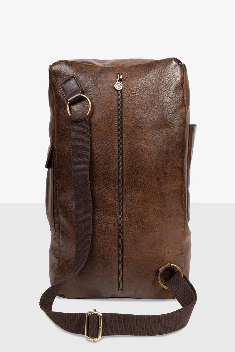 SEAL LEATHER BAGPACK