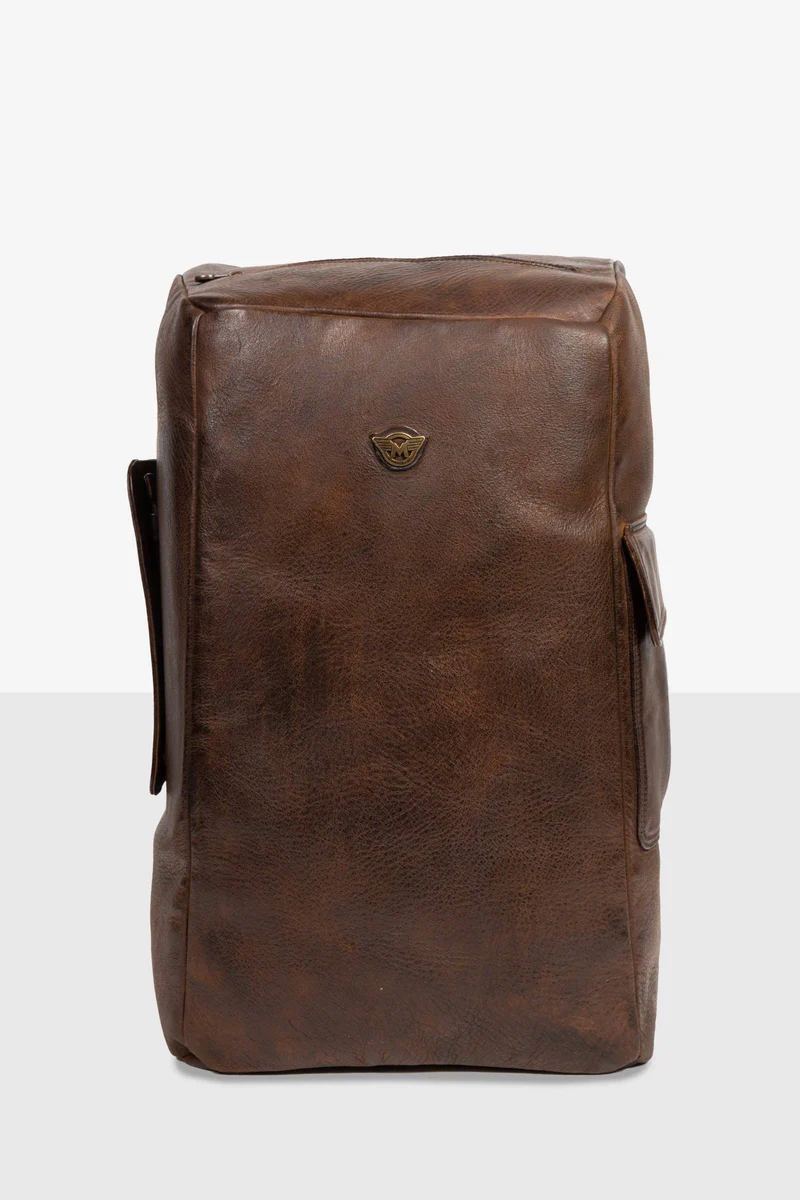 SEAL LEATHER BAGPACK