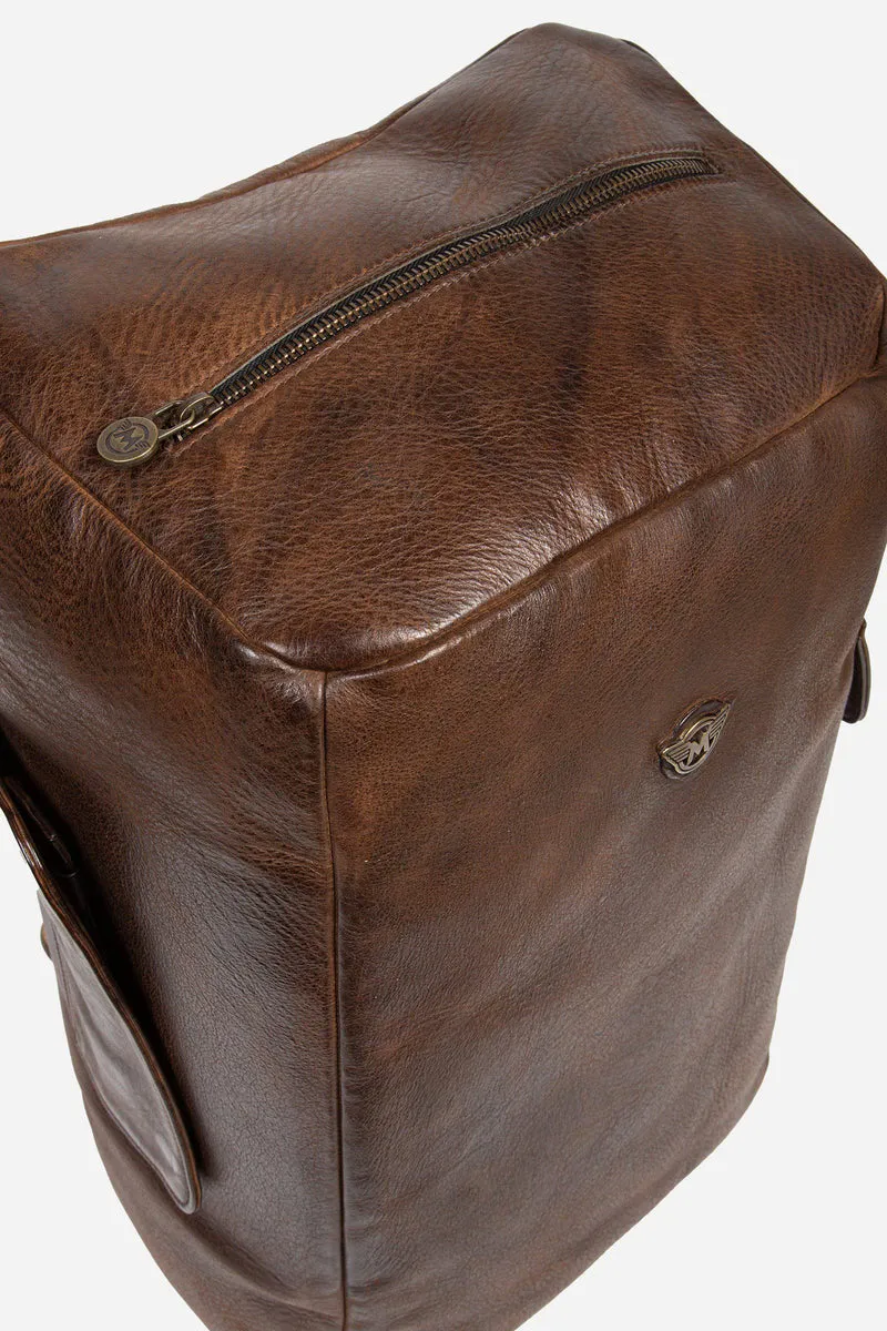 SEAL LEATHER BAGPACK
