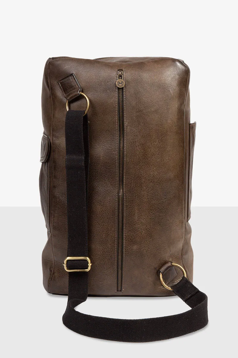 SEAL LEATHER BAGPACK