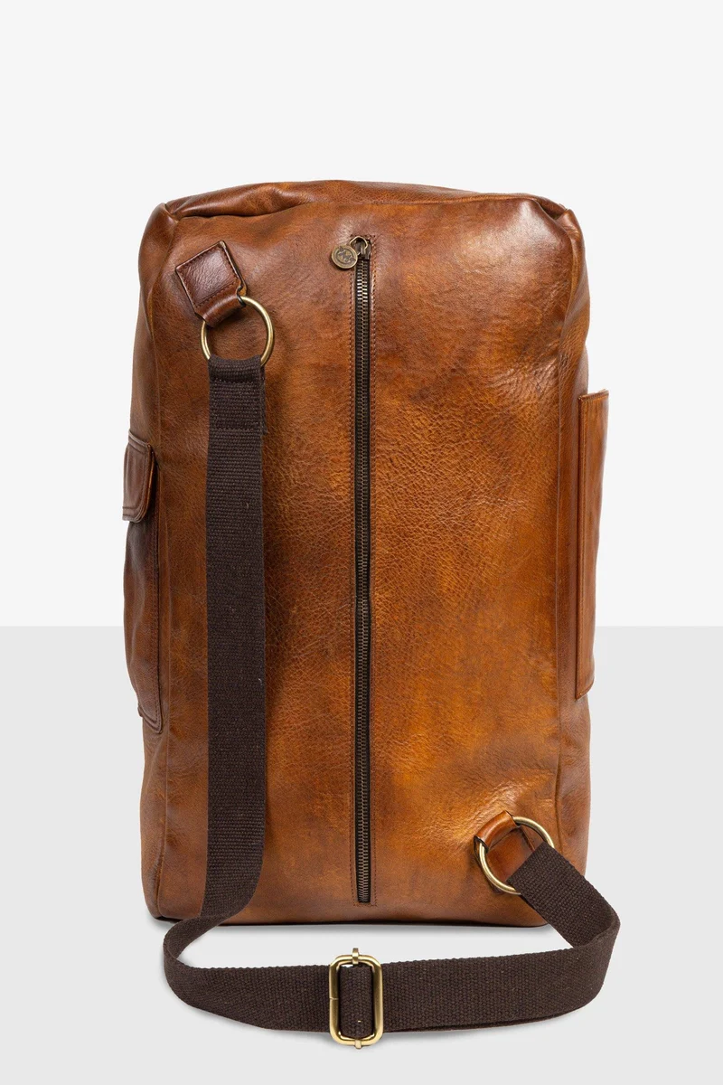 SEAL LEATHER BAGPACK