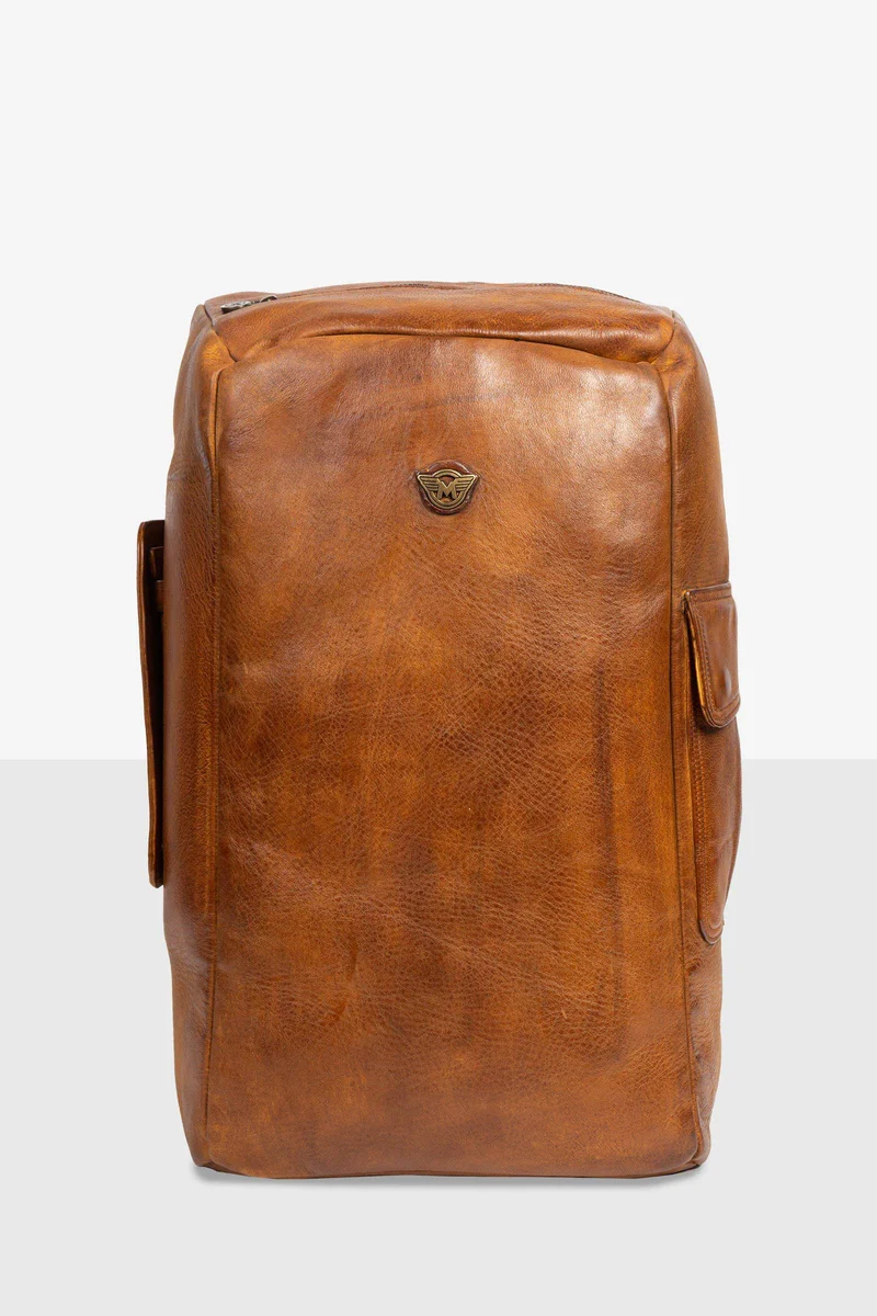 SEAL LEATHER BAGPACK